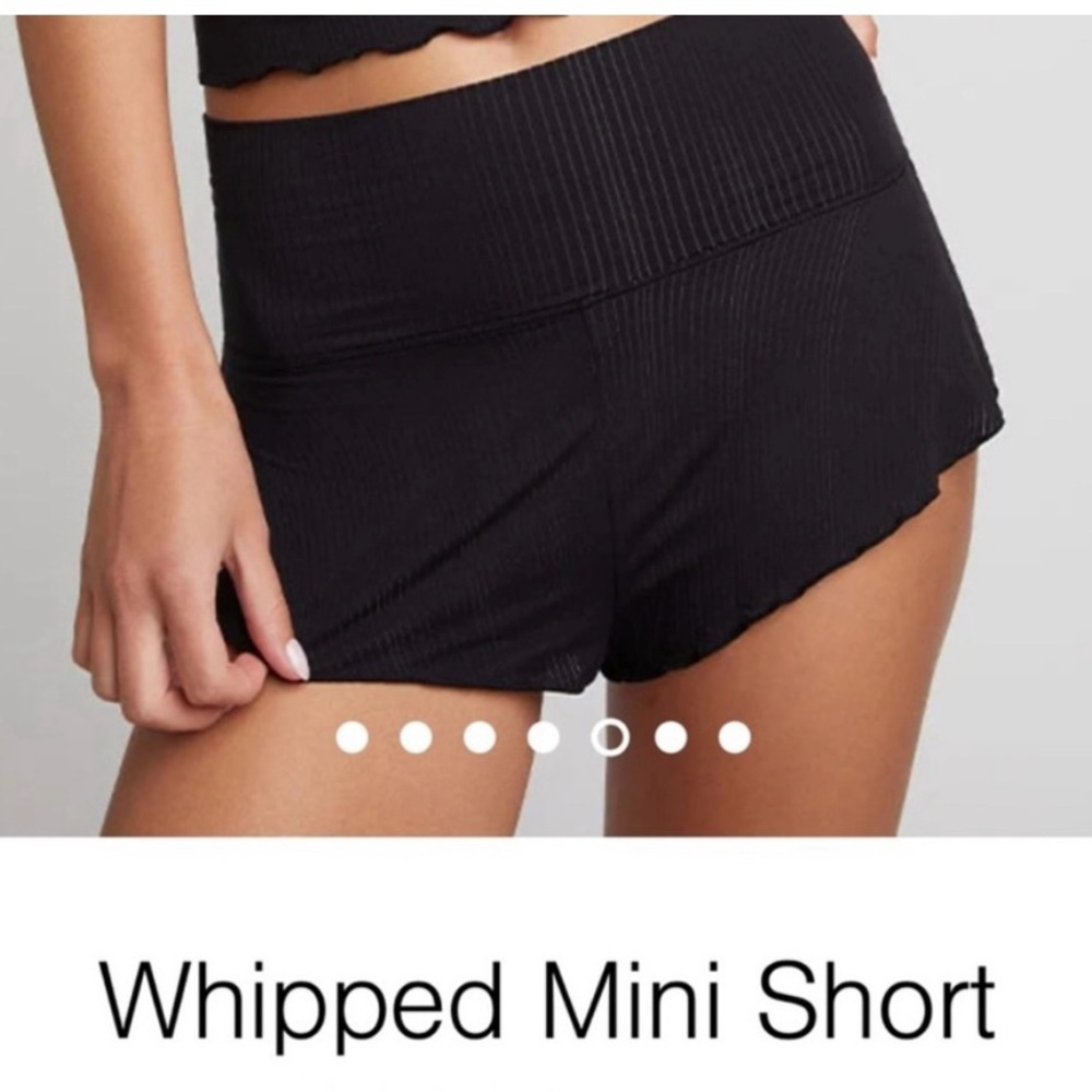 Whipped Black Mini Short